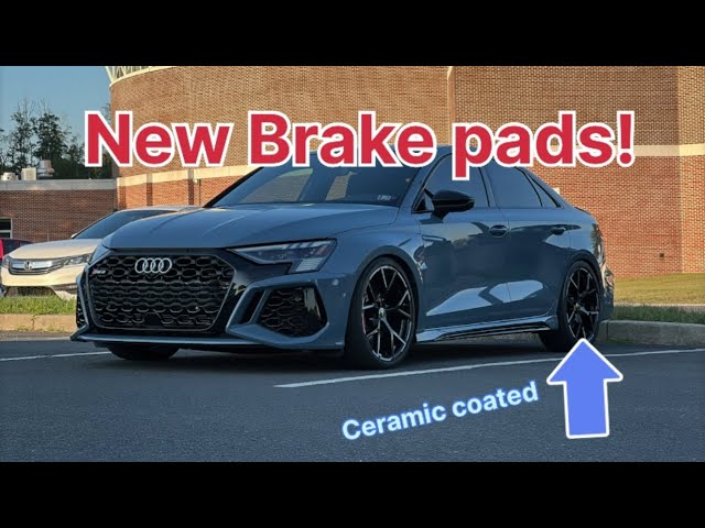 Installing isweep Brake pads on my 2022 8y RS3