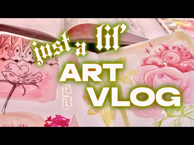 who can really be an artist? a lil’ nature, a lil’ chat….(my autumn art vlog)