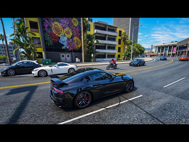 Burning My RTX 4090 With This Incredible GTA 5 Graphics Mod | Better Than GTA 6 @PS5 Pro [8K] #gta6