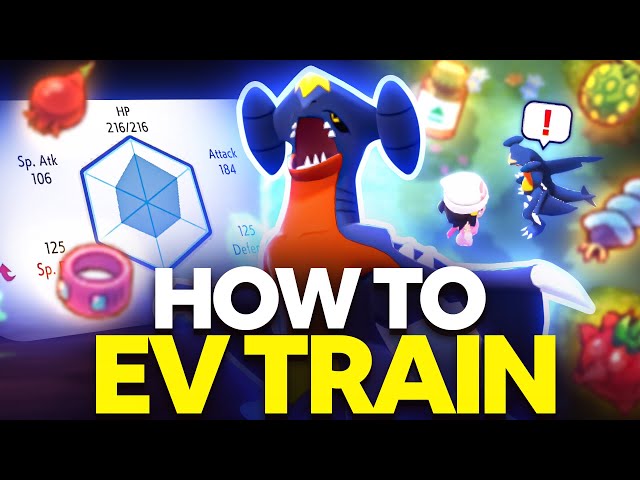 How to EV Train in Pokemon Brilliant Diamond and Shining Pearl - EV Training Guide