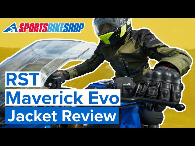 RST Maverick Evo textile motorcycle jacket review - Sportsbikeshop