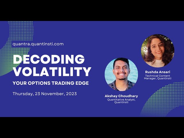 Decoding Volatility | Your Options Trading Edge