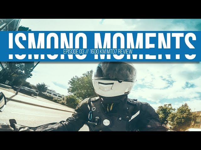 The best beginner Motorcycle? 1600km MT-07 Review // ISMONO MOMENTS