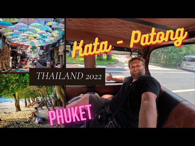 Exploring the streets of Patong, Phuket. Thailand Travel Vlog