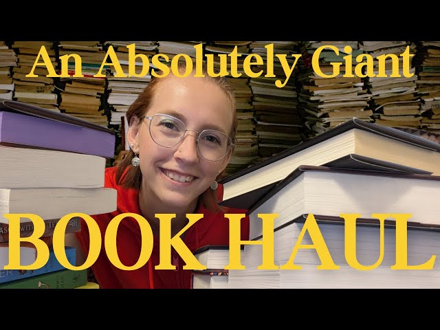 A Giant Book Haul