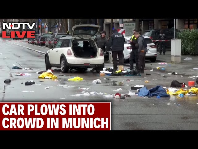 Germany Car Crash Live: Car Drives Into Crowd in Germany's Munich, 15 Injured | German News