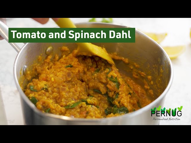 Tomato and Spinach Dahl