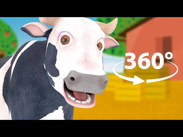 A Vaca Maru 360° - A Fazenda do Zenon | O Reino Infantil