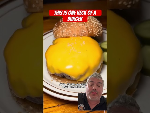 This is one heck of a burger