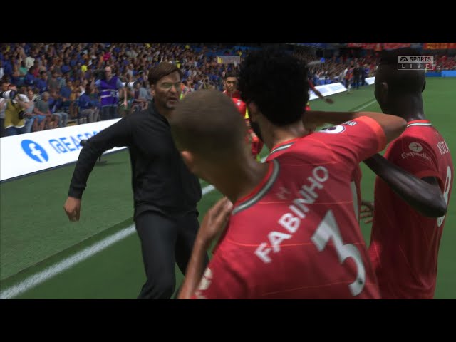 FIFA 22 PS5 - Mo Salah late winner | Chelsea vs Liverpool