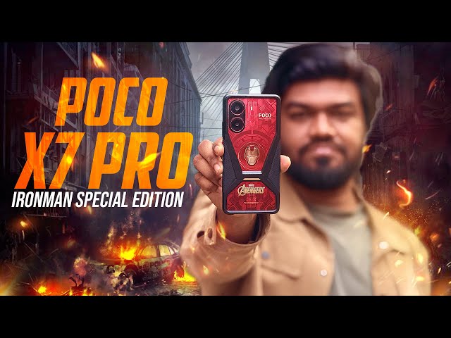 Xiaomi Poco X7 Pro || Iron Man Limited Edition || Full In-Depth Bangla Review