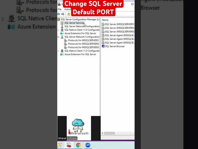 01. Step by Step Change Default SQL Port in MS SQL Server #ibharatsoftware #sqldba