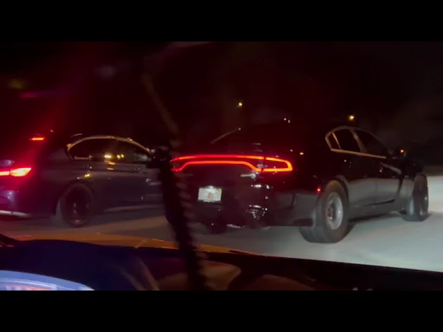 Big turbo bmw 340 vs Ported blower hellcat