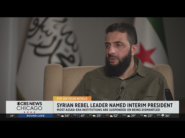 Ahmad Al-Sharaa named Syria’s new interim president