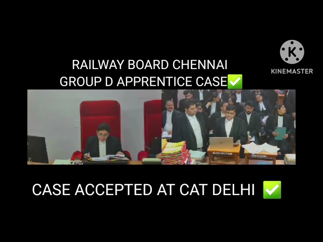 CHENNAI RAILWAY CASE ACCEPTED AT DELHI CAT 14.02.2025 - MY VALENTINE CAT