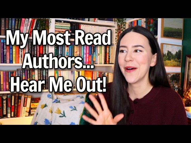 My Most Read Authors Aren’t Always My Favorites || Book Recommendations