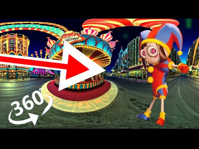 FIND digital circus | Pomni - looking for a challenge 360° VR video