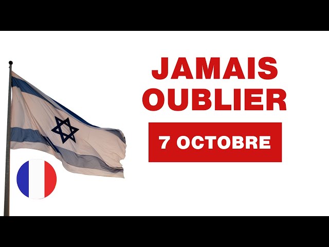 N'oubliez jamais 7 octobre - Commémoration internationale LIVE