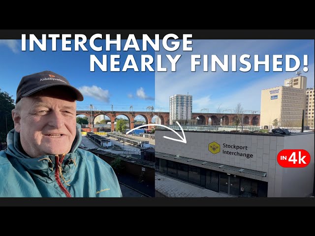 STOCKPORT INTERCHANGE NEARLY FINISHED | Greater Manchester Building Boom