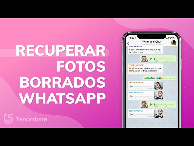 Recuperar fotos borradas de WhatsApp 2021