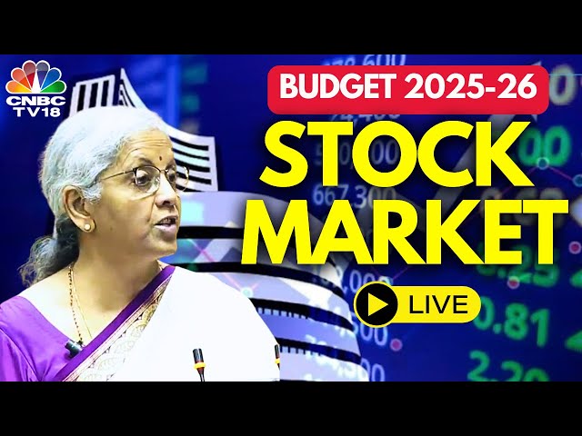 Budget 2025 LIVE: Stock Market LIVE Updates | Nifty & Sensex | Feb 1st | Business News | CNBC TV18