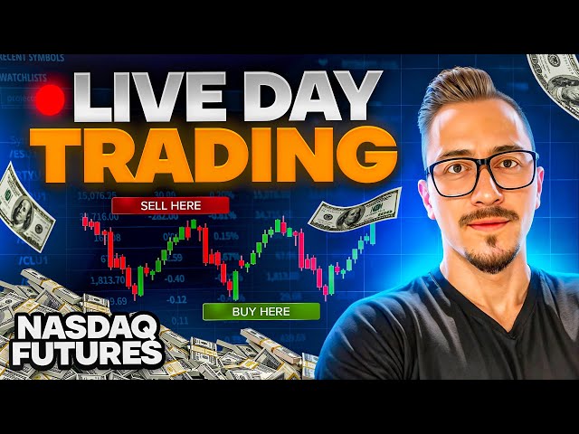 ⭕ TINY NET LOSS! DAY TRADING LIVE! $NQ Futures & Gold Trading Using ICT Concepts