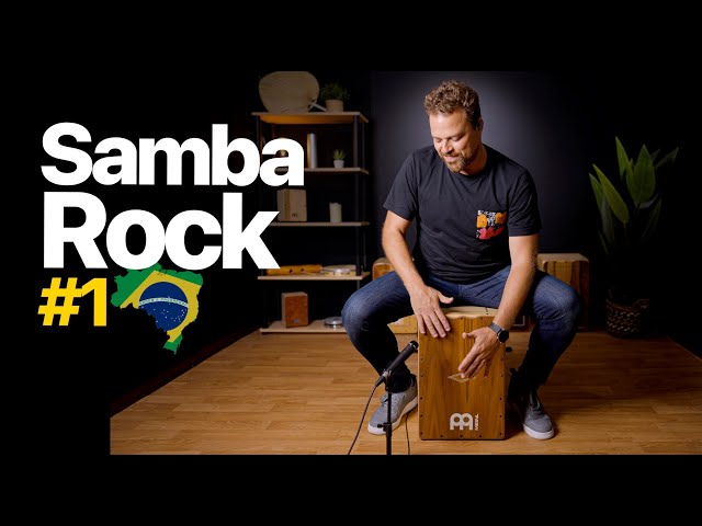 NEW LESSON! Samba Rock on Cajon 🇧🇷 Cajon Groove Library