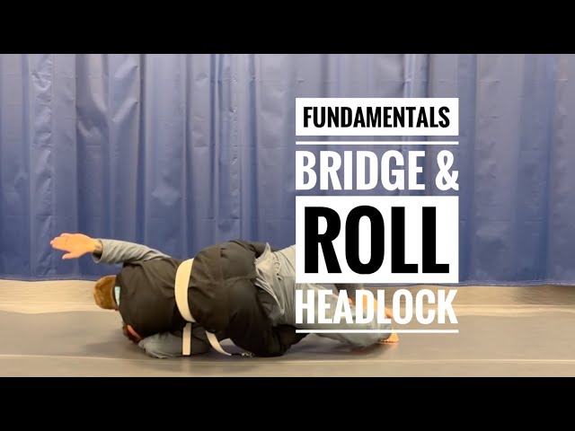 BJJ - Bridge & Roll Escape | Headlock Defense