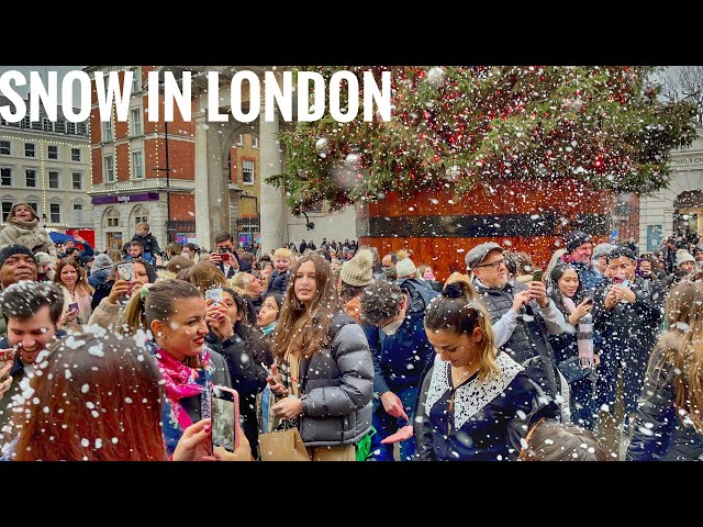 London Christmas| Covent Garden West End Walking Tour | London Christmas Market - London Winter Walk