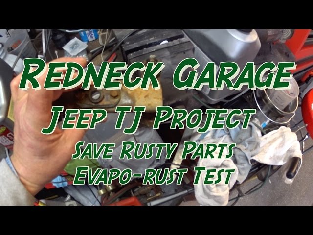 Jeep Wrangler TJ - Evapo-Rust - Saving Jeep Fasteners - Rust Removal