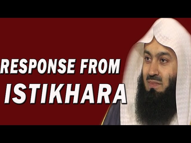 Seeing Dream After Istikhara??? | Mufti Menk