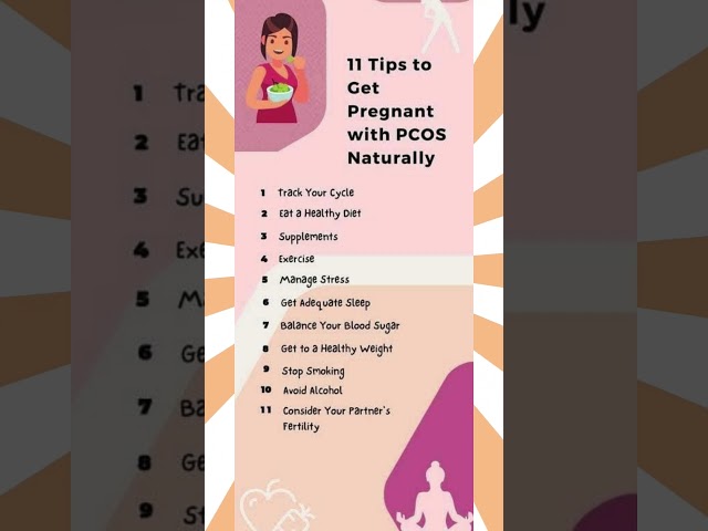 Tips To Get Pregnant With PCOS Naturally