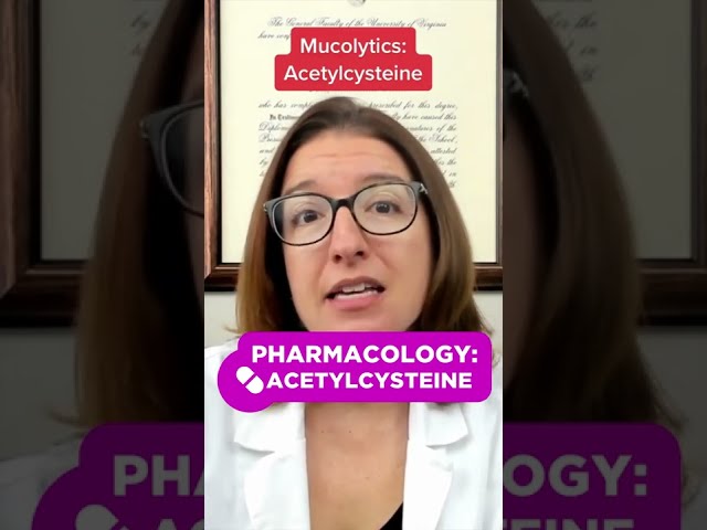 Acetylcysteine: Pharmacology |@LevelUpRN