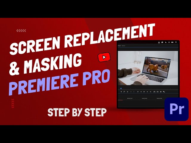 How To Replace a Screen With Masking - Premiere Pro Tutorial