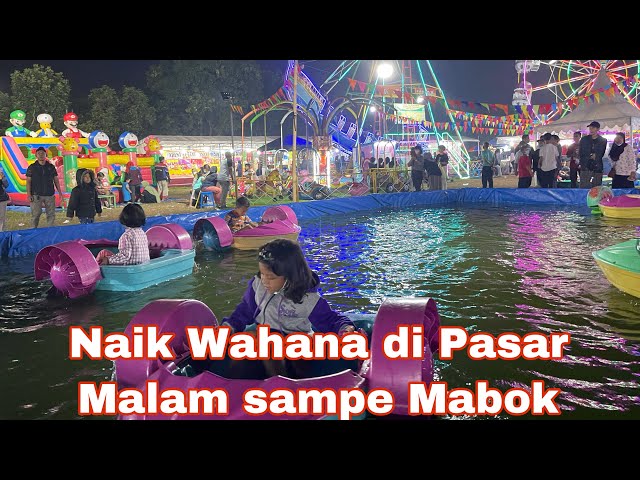 Mabok Naik Wahana di Pasar Malam