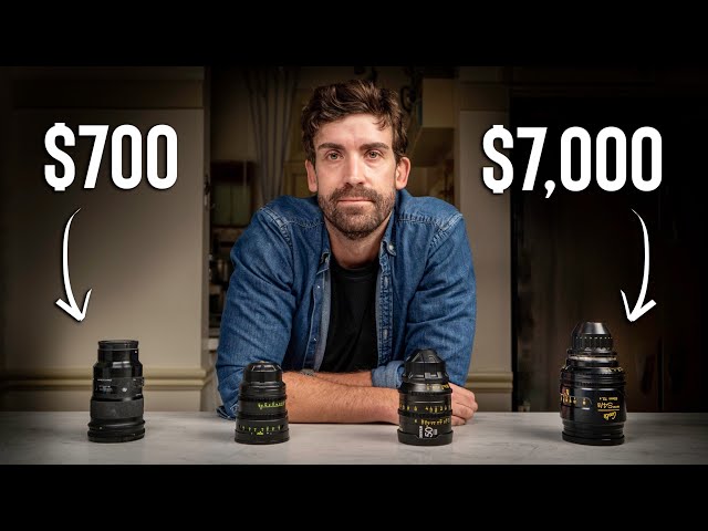 Testing $50k of Cinema Lenses to See What's Worth It