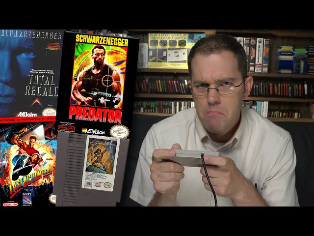 Schwarzenegger Games (NES) - Angry Video Game Nerd (AVGN)