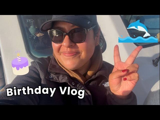 Low-key Birthday Vlog | whale watching, shopping, & shabu