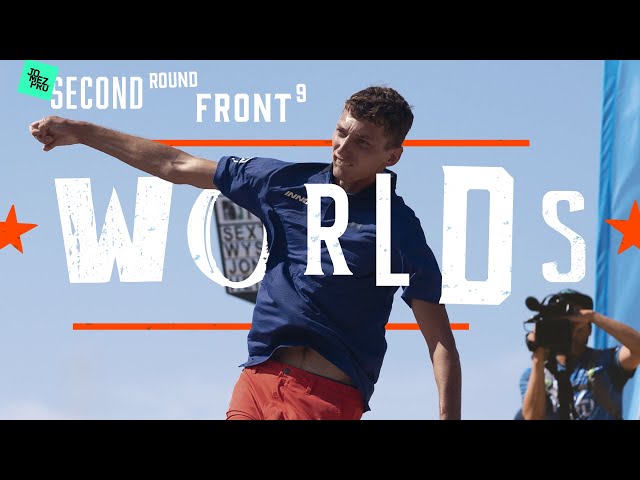 2021 Disc Golf World Championships | R2F9 LEAD | Wysocki, Sexton, Heimburg, Jones | Jomez