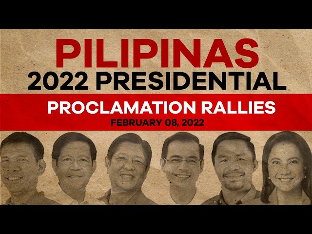 2022- Presidential Proclamation Rallies