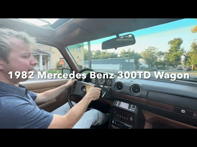 1982 Mercedes Benz 300TD Wagon W123 - Road Test - FlowHaus