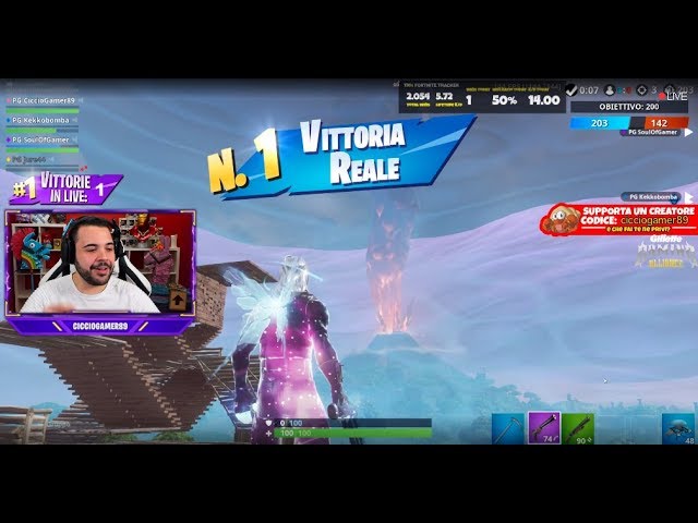 FORTNITE : Guardiamo L'evento insieme - Twitch live di  Cicciogamer