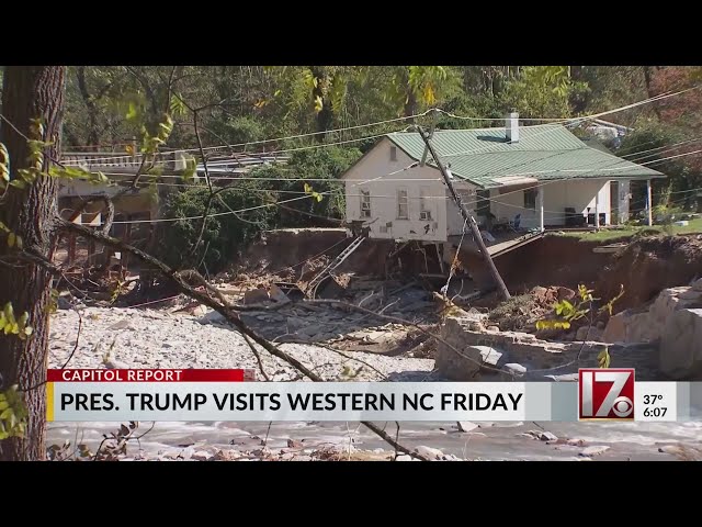 President Trump to visit western NC Friday