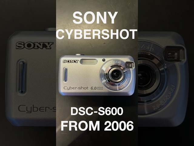 Sony Cybershot DSC-S600 #Camera from 2006 #digitalcamera #digicam