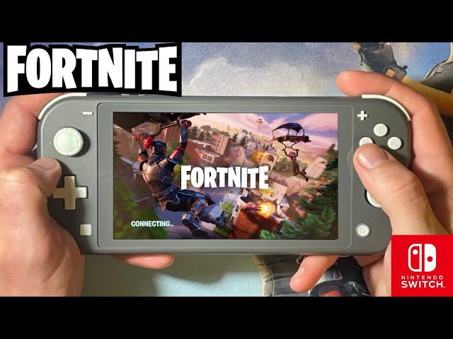 Fortnite on Nintendo Switch Lite gameplay Ep.18