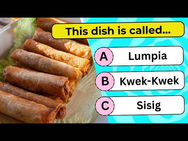 Ultimate Filipino Food Quiz!🧠📚 General Knowledge Quiz! Pinoy Food Quiz! #filipino #food #quiz #pinoy