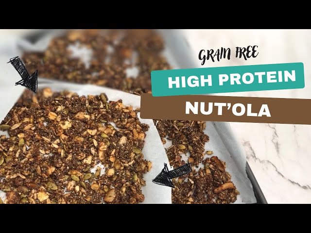 Grain Free Super Seed Granola | High Protein, Low Carb Travel Snacks