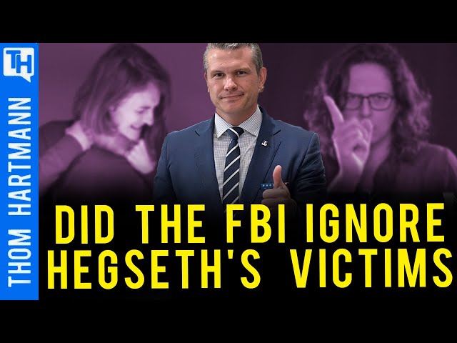 Shocking Pete Hegseth's FBI Background Check IGNORED his Victims!?!