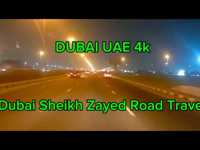 Dubai Sheikh Zayed Road Tavel Travel Dubai Dubai Street