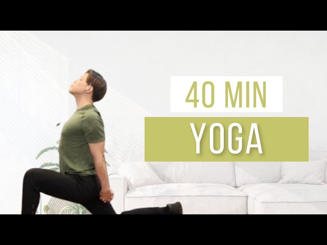 Full Body Yoga for Stress Relief & Flexibility | 40 Minute At Home Stretch Routine